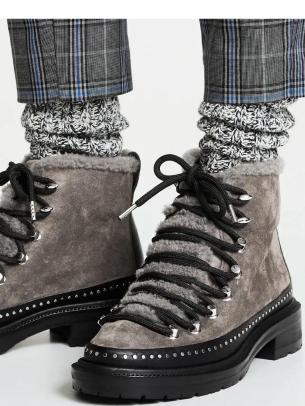 Rag & Bone compass suede Boots Elephant size 36